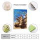 thumbnail image 2 of Sandland Cuadro decorativo colgante - Arte de pared - Póster enmarcado - Decoración de pared - Regalos para familia, amigos y aficionados 20*30 cm, 2 of 6