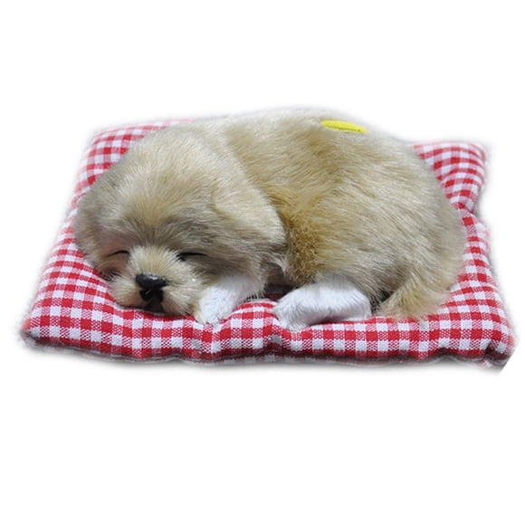 Juguete de Perro Durmiendo Simulado Tounlinx Perro Adorable con Sonido