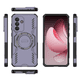 thumbnail image 4 of Funda FOXDOCK para Samsung Galaxy A36 , magnética, resistente a golpes, con soporte, unisex, carga inalámbrica, 4 of 4