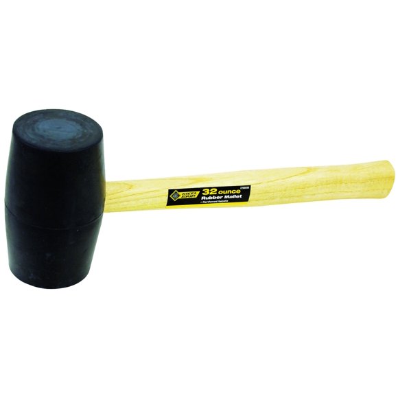 Madera dura de caucho Malet General Tech Int Steelgrip de 32 onzas