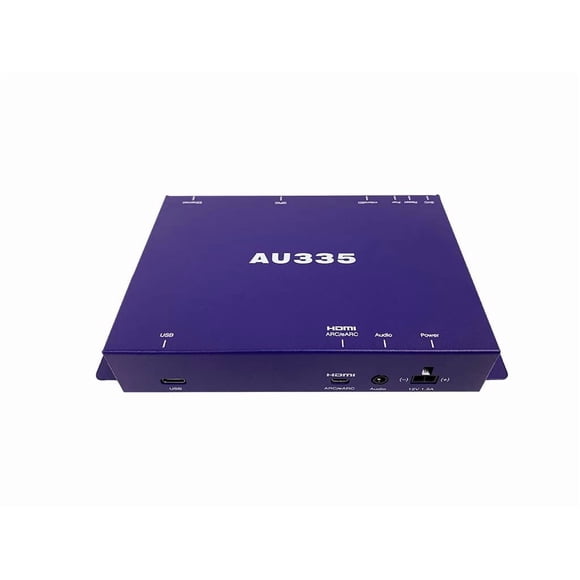 Reproductor de audio BrightSign AU335 ARC eARC con salida de 3 zonas