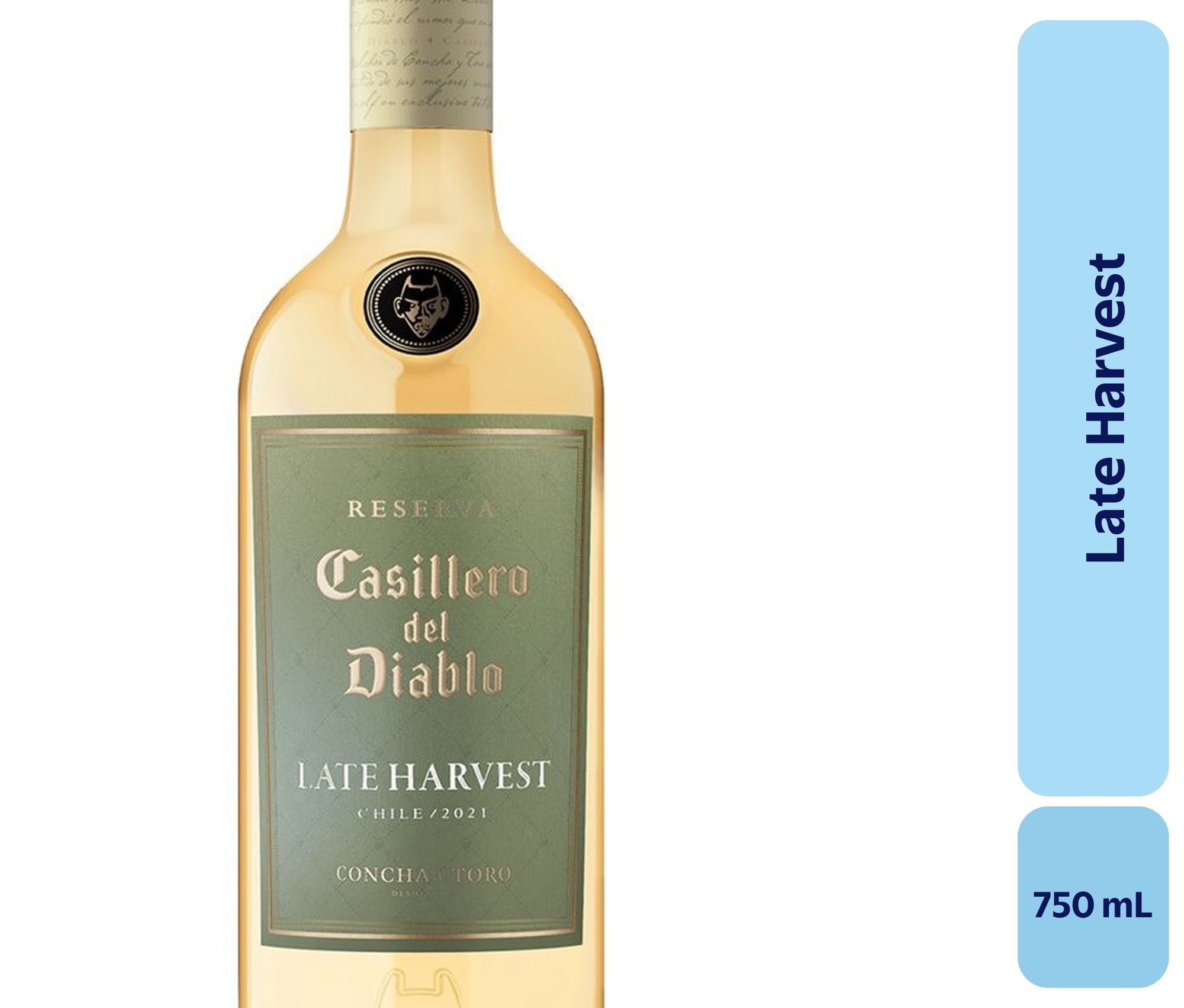 Vino Late Harvest Botella 750 mL Casillero Del Diablo