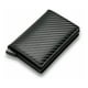 thumbnail image 1 of Billetera Porta Tarjetas Con Proteccion Anti Robo Rfid pu Patrón de fibra de carbono negro, 1 of 7
