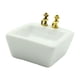 thumbnail image 1 of Lavabo De Simulación Para Casa De Mu?ecas, Mini Lavabo Para Decoración, Escena Cuadrada, 1/12, 1 of 5