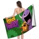 thumbnail image 4 of Monstruo Robot Toalla de playa de secado rápido con diseño temático, regalo para mujeres y niñas, ideal para cumpleaños, fans, amantes de la música, uso en la playa o al aire libre, 78 × 180 cm, 4 of 6