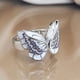 thumbnail image 1 of Stylish Silver Plated Hollow Butterfly Ring for Women - Perfect for Parties and Everyday Wear, 1 of 5