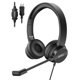 thumbnail image 1 of Auriculares EKSA con micrófono para PC portátil con cable USB, 1 of 9