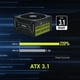 thumbnail image 4 of Fuente de alimentación MSI MAG A850GLS 850W 80+ Gold modular, 4 of 9