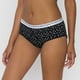thumbnail image 4 of Boyshort Mujer Cotton Print Negro Corona, 4 of 5