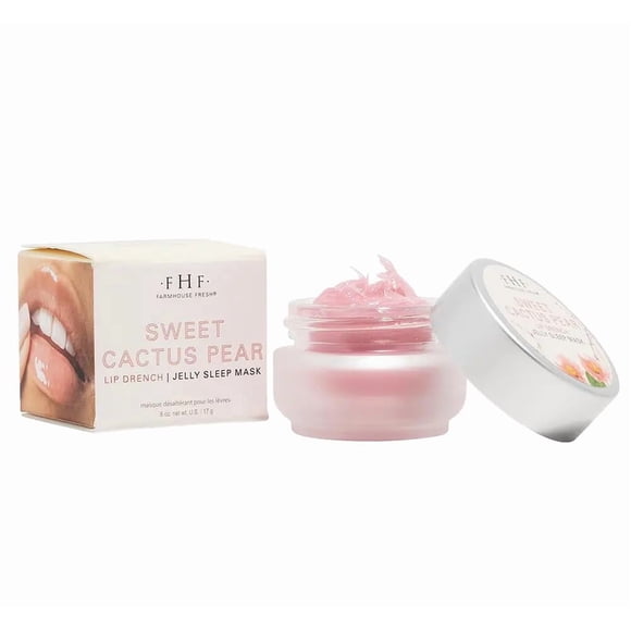 Mascarilla para dormir FarmHouse Fresh Sweet Cactus Pera Lip Drench