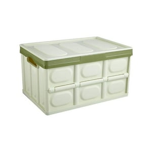 Crusec - Caja De Almacenamiento Plegable De Plastico Organizador