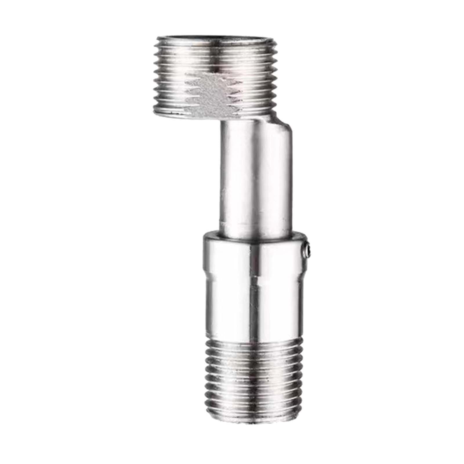 Bothyi - Adaptador De Grifo De Ducha, Grifo De Bañera Con Patas De Acero Inoxidable Para Baño Doméstico De 5,5 Cm A 7,8 Cm