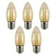 thumbnail image 1 of Pack 5 Ampolletas Filamento LED Vela E-27 4W, 1 of 3