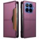 thumbnail image 1 of Funda Billetera para [Xiaomi 17T] Tarjetero Magnético Soporte Morado, 1 of 6