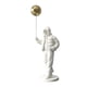 thumbnail image 1 of Originalidad Balloon Figura Figura Estatua Decoración Artesanía Para Bookshelf Home White, 1 of 5