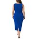 thumbnail image 3 of Agnes Orinda Vestidos de Halloween para Mujer Tallas Grandes Vestido de Verano Sin Mangas Cuello Cuadrado Ajustado Cóctel Vestido de Tirantes 3X Azul Real, 3 of 6