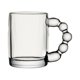 thumbnail image 2 of Taza de Vidrio con Asa Transparente 350ml, 2 of 3