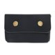 thumbnail image 2 of Monedero CestAntiQ de Cuero Negro 13x8x3 cm, 2 of 9