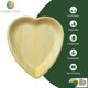thumbnail image 5 of Platos desechables en forma de corazón con forma de hoja de palma Charity Leaf (25 unidades), 5 of 9