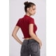 thumbnail image 3 of Polera Mujer Recogido Costado Burdeo, 3 of 4