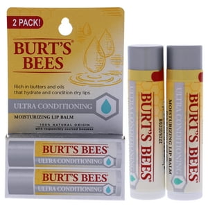 Burts Bees - Pack Doble De Bálsamo Labial Ultra Acondicionador De Para Unisex - 2 X 0,15 Oz De Bálsamo Labial
