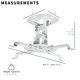 thumbnail image 2 of Soporte de proyector de techo VIVO MOUNT-VP01W para Normal/Mini, 2 of 7