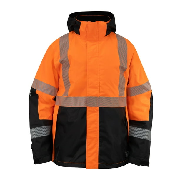 Parka Reflectiva HW Skorpio 3 en 1 Naranjo fluor