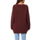 thumbnail image 3 of INSPIRE CHIC Suéter Casual de Mujer con Cuello Redondo, Manga Larga y Bolsillos Talla L Rojo Vino, 3 of 5