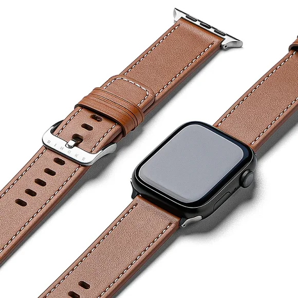 Correa Cuero Ringke Para Apple Watch 44/45/46/49mm One Basic Café