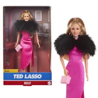 Muñeca Exclusiva De Barbie Keeley De Ted Lasso Con Vestido Rosa