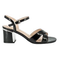 Sandalia De Vestir Shiro Negro Charol Alquimia