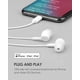 thumbnail image 2 of Auriculares Lightning PALOVUE SweetFlow blancos para iPhone, 2 of 8