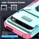 thumbnail image 2 of Funda Armada para Google Pixel 9 Pro XL con Tapa Deslizante y Soporte Magnético Giratorio Verde, 2 of 5