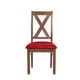thumbnail image 1 of Silla Segovia Cuero Kentucky Rojo, 1 of 2