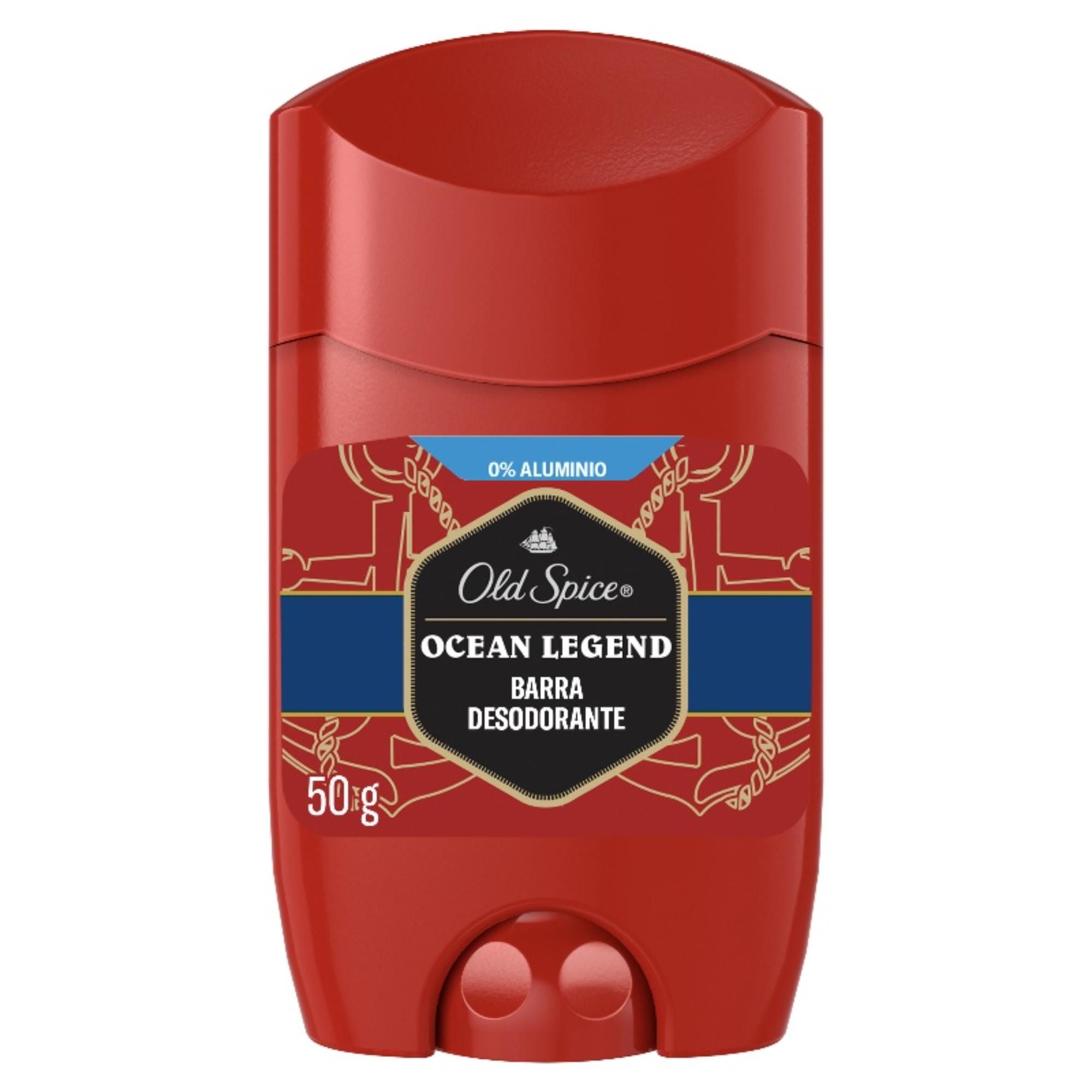 Desodorante En Barra Para Hombre Ocean Legend 50 g Old Spice