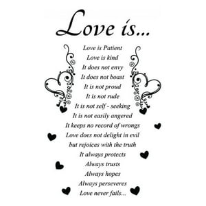 Rienda Libre Graphics - Decomural Love Is Heart Ws-42958