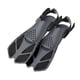 thumbnail image 3 of 2 Uds Aletas De Natación Profesionales Nadar Para Adultos Snorkeling Tama?o M Negro, 3 of 5