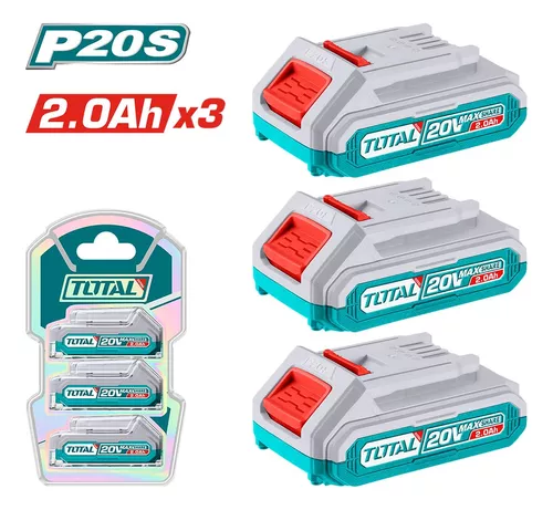 Kit 3 Baterías P20S 2.0 Ah Total