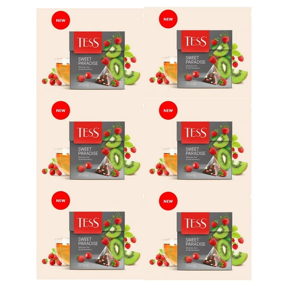 Pack 6 Té Tess Sweet Paradise