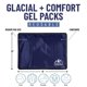 thumbnail image 3 of Bolsa de hielo en gel Glacial Comfort reutilizable para lesiones, 12 x 8, 3 of 7