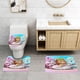 thumbnail image 2 of Juego de 3 Alfombras de Baño de Terciopelo Coral Desmarcar, 2 of 6