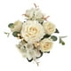 thumbnail image 1 of Ramo De Flores Artificiales Ramo De Novia Flor Falsa Boda Novia Ramo Blanco, 1 of 5