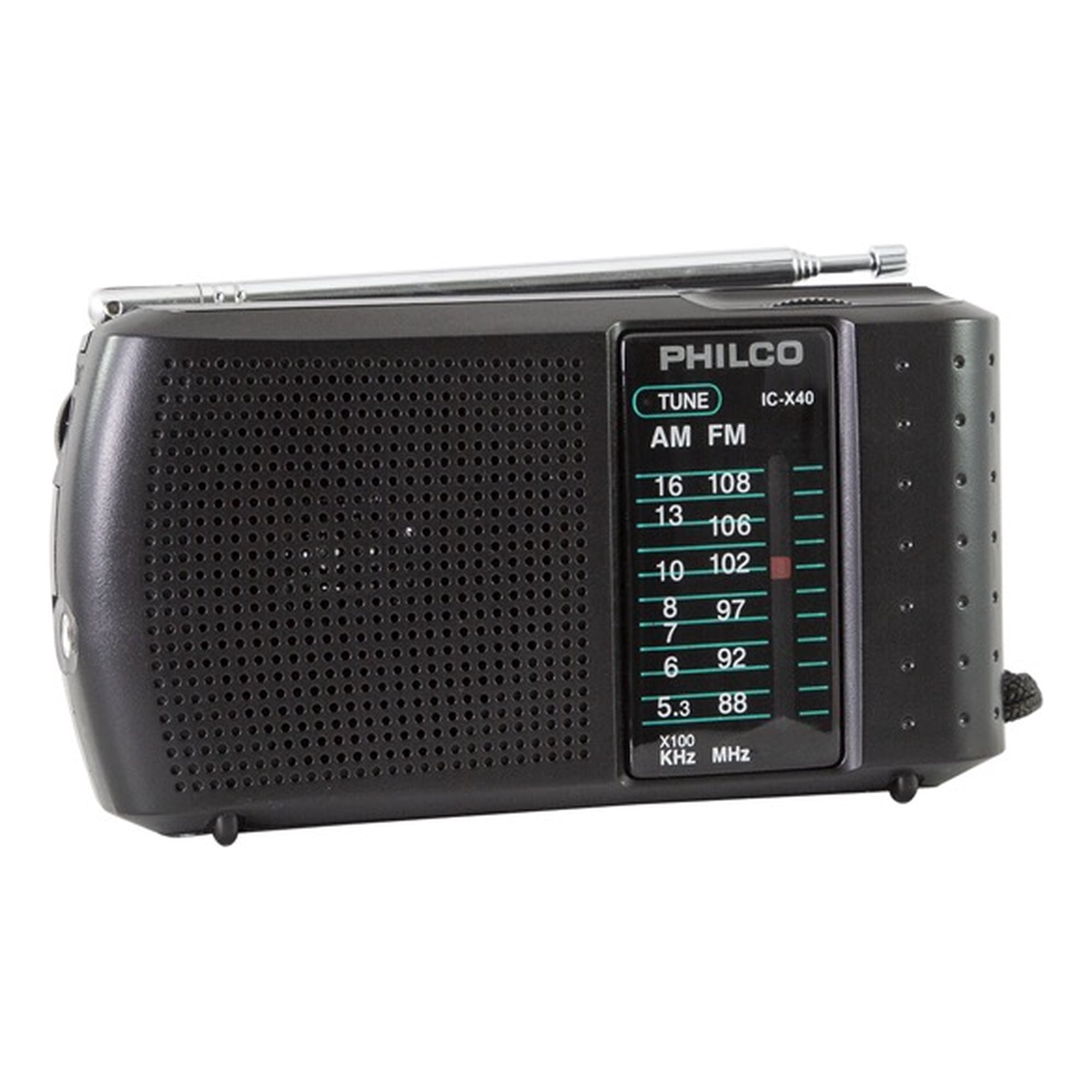 Radio Portátil Philco Am/fm Incluye Audífonos Icx-40