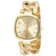 thumbnail image 1 of Reloj Accutime 38 mm con esfera dorada y pedrería, movimiento de cuarzo, 1 of 5