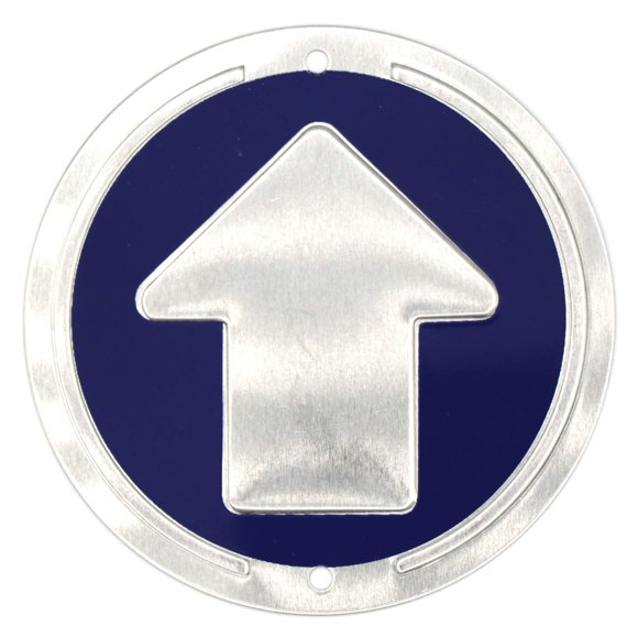 Trail Marker Wild Drifter Bright reflectante, paquete de 24 unidades, color azul
