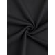 thumbnail image 5 of Agnes Orinda Vestidos Cruzados de Talla Grande para Mujer Cuello Cuadrado Manga Corta Vestido Casual Midi 2X Negro, 5 of 6