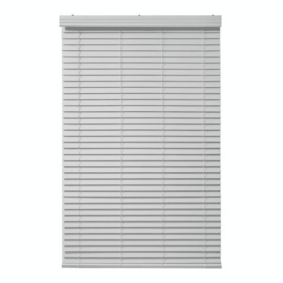 Persiana Roller Manual Estilo Madera PVC 200X165 Cm 50 Mm Color Gris Claro Marca Aura