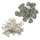 thumbnail image 3 of 50 piezas de encantos de corazón de filigrana de plata tibetana + 50 piezas hechas para encantos de un ángel, 3 of 3