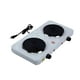 thumbnail image 2 of Hot Plate Cocina 2 Plato Electrica Portatil 1000w Blanco, 2 of 3