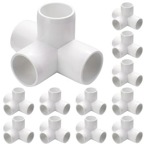 Accesorio Pvc 4 Vías Wtxhhy 1 Pulgada Paquete 12 Unidades